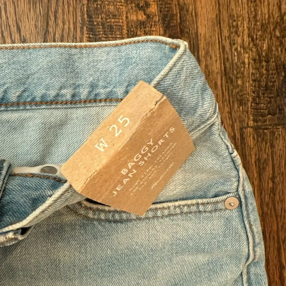 Madewell Baggy Jean Shorts
